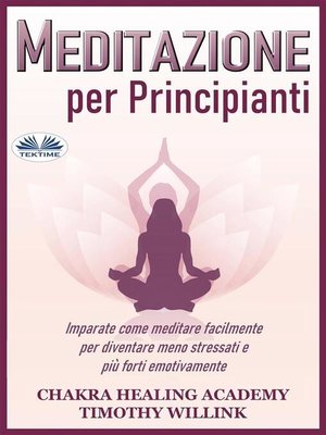 cover image of Meditazione Per Principianti